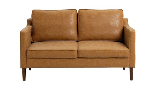 Knox leather seater sofa - 2, tan