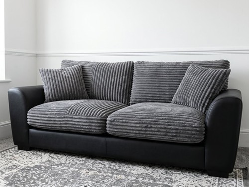 Argos home harry seater sofa - argos, 3