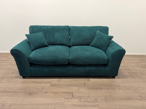 Harry teal jumbo cord fabric - teal,