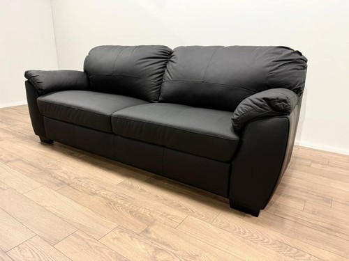 Milano black top grain leather - black,