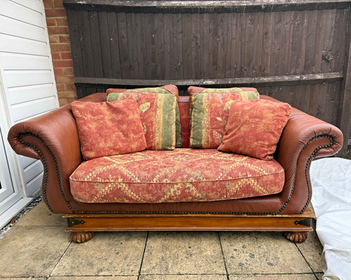Klaussner traditional leather - traditional,
