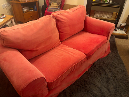 Pink traditional seater - traditional, 2-seater