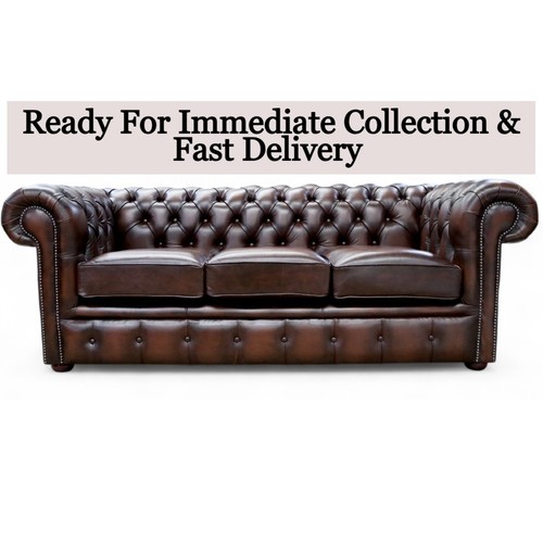 Sofa seater chesterfield - sofa, 3