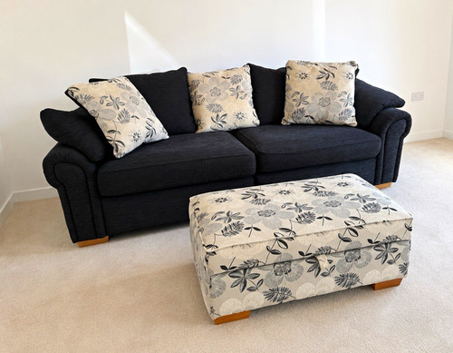 Black corduroy seater - black,