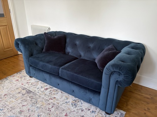 Dfs belair blue velvet - belair,