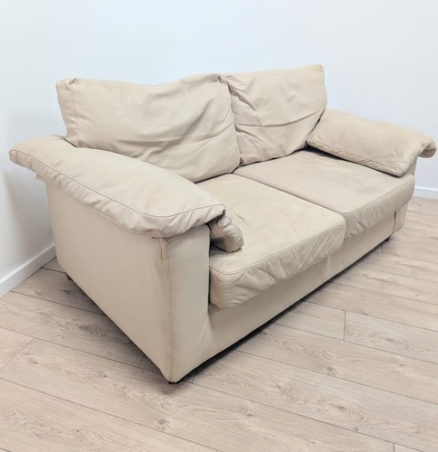 Cream leather quality comfy
